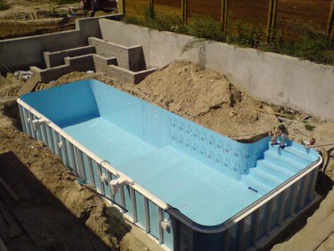 Инструкция по монтажу подземных пластиковых емкостей при высоком уровне грунтовых вод